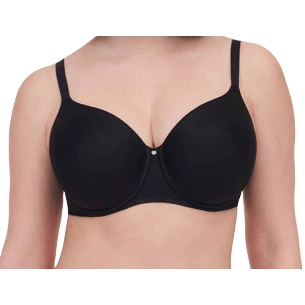 Chantelle Bra 18J6 Comfort Chic back smoothing t-shirt black 40DDDD 40G